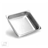Browne Foodservice 8122STP 2-1/2-Inch Steam Table Pan, Solid, Half Size