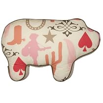Dwellbaby Pig Pillow - Rose