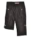 Almost Famous Girls 7-16 Knit Waist Capri Pant, Black, Medium