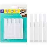 Window Stopper / Premium Sliding Window Safety Locks 4 piece Set by Teddykins includes 4 x Window Stopper & 8 x Velcro Strips, Child Proof Your Home with these Safety Guards for Full Security