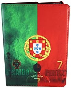 StyleProtect Apple iPad Air 2 - EURO 2016 Portugal Soccer Design -360 Degree Rotating Stand Smart Case Cover for iPad Air 2