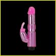 Bath Time Bunny Waterproof Rabbit Vibrator Pink