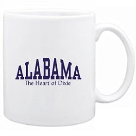 STATE NICKNAME Alabama Etats Tasse (Blanc, C�ramique, 325 ml)