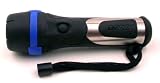 Dorcy 41-2950 2AA-Battery Rubber & Steel Flashlight with Batteries