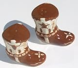 Clay Art Wild West Pepper Shakers