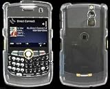 Transparent Clear Snap-On Cover Hard Case Cell Phone Protector for Blackberry Curve 8350i 8350