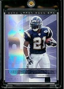 2004 Upper Deck SPX Ladanian Tomlinson San Diego Chargers Football Card #79 - Mint Condition - In Protective Display Case !!