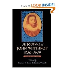 The Journal of John Winthrop, 1630-1649, Abridged Edition (The John Harvard Library)