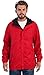 Gioberti Mens Waterproof Front Zip Hooded Rain Jacket