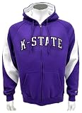 Kansas State Wildcats Men's Varsity Full Zip Fleece Hoodie