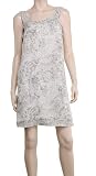 EMBROIDERED PRINTED ASYMMETRICAL DRESS