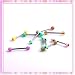 10pc Assorted Tongue Nipple Bar Ring Ball Belly Button Bars Navel Ring Body Piercing