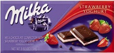 Milka Strawberry Yoghurt Chocolate 100g
