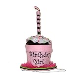 Birthday Girl Felt Cupcake Hat Made in USA