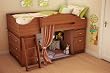 South Shore Loft Bed Imagine Collection, Morgan cherry