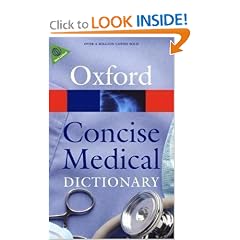 Concise Medical Dictionary (Oxford Paperback Reference) by Elizabeth A. Martin