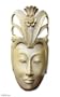 'Man with Flower,' mask