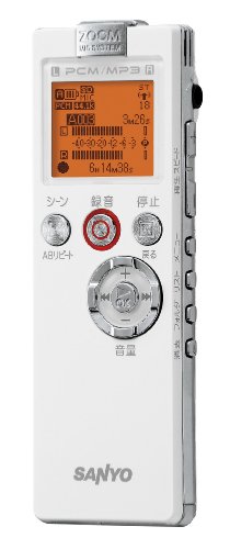 SANYO リニアPCMレコーダー(ホワイト) [ICR-PS501RM(W)]