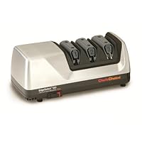 Chef's Choice M120 Diamond Hone Knife Sharpener, Brushed Metal