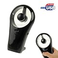 LUPO Ultra Quiet Mini USB / Battery Fan with Stand - BLACK