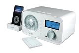 Et&Atilde;&sup3;n Sound 100 iPod - Radio r&eacute;veil avec station d'accueil iPod - blanc
