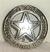 Texas Ranger Obsolete Old West Police Badge Star