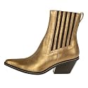 Donald J Pliner Jaira Boot in Gold Antique Metallic