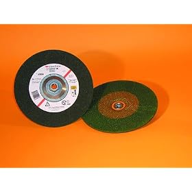 3M ABRASIVES 051111-55959 GREEN CORPS DEPRESSED CENTER WHEEL by 3M