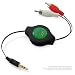 3.5mm Stereo Audio to RCA miniSync for Audio/Video