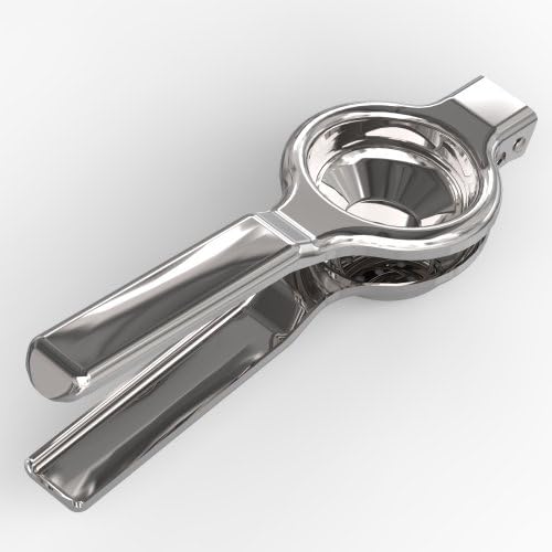 Premium Lime Squeezer - Quality Durable Steel - Custom-Made to Fit for Limes and Small Lemons