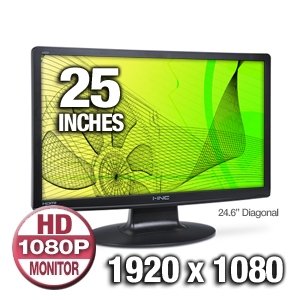 I-inc iH-252HPB 25 1080p Widescreen LCD Monitor by 