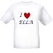 I LOVE ELLA - Name-series - White T-shirt