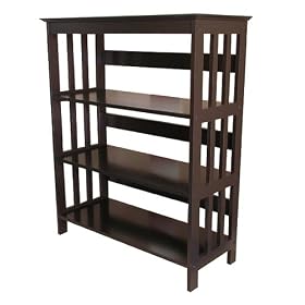 36 3-Tier Bookcase - Espresso