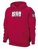 ICON Clothing - HOODY ICON BLOCK RED SM ~ ICON CLOTHING ~
