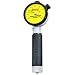 Starrett 689M-1Z Millimeter Reading Countersink Gauge With Yellow Dial, 100 Degree Angle, 0.5-4.3mm Range