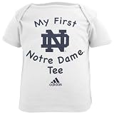 adidas Notre Dame Fighting Irish Infant White My First Tee T-shirt