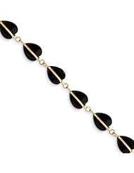 14k Black Onyx Bracelet