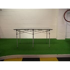 LONG FOLDING ALUMINIUM CAMPING PICNIC TABLE 261