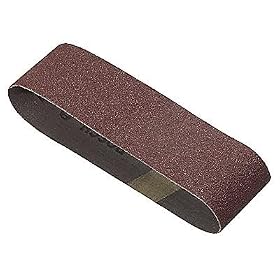 Bosch SB3R000 3 x 18-Inch Sanding Belt, Red, 60/80/100 Assorted Grits, 3 Pack