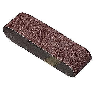 cheap Bosch SB3R000 3 x 18-Inch Sanding Belt, Red, 60/80/100 Assorted Grits, 3 Pack