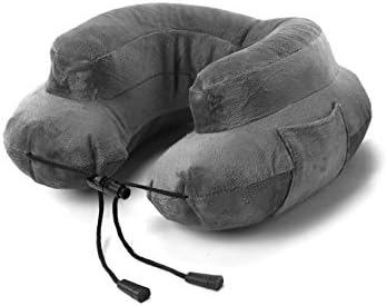 Inflatable Travel Neck Pillow with Pouch - Air Evolution