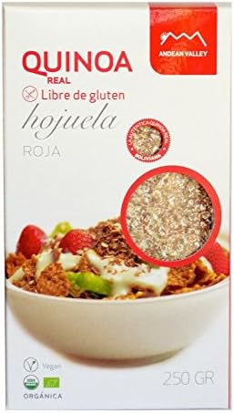 Andean Valley Bolivian Organic Red Royal Quinoa Flakes, 8.8 ounces