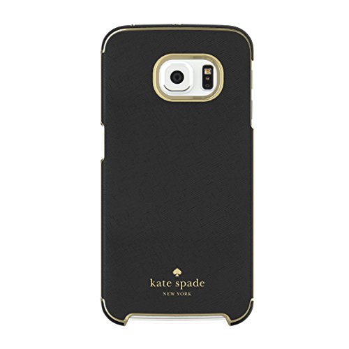 kate spade new york Samsung Galaxy S6 edge Wrap Case [Shock Absorbing] Cover fits Galaxy S6 edge Smartphone - Saffiano Black