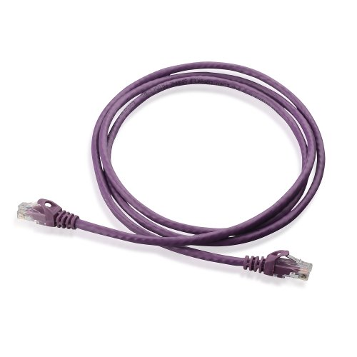 Cable Matters 5-Pack, Cat6 Snagless Ethernet Patch Cable in Purple 5 Feet