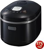 リンナイ ガス炊飯器(プロパンガス用) 【直火匠】 「タイマー・ジャー機能付き」 1~5.5合 ブラック RR-055MST(BK)-LP