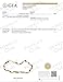 Baltic Amber Teething Bracelet or Anklet for Babies, Toddlers, and Kids - Lab-Tested - Honey Chips - Stretchy Cord - 5.5 Inches