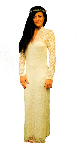 ... john-zack-ivory-cream-maxi-lace-dress-for-wedding-party-and-prom ... john-zack-ivory-cream-maxi-lace-dress-for-wedding-party-and-prom