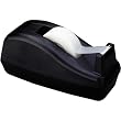 Scotch&reg; Deluxe Desktop Tape Dispenser, C-40, Black, for 1 Inch Core Tapes