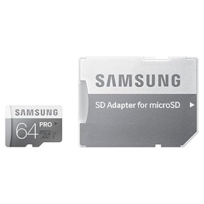Samsung MicroSDXC UHS-I Card PRO 64GB Classic 10 Upto 90 Mbps with Adapter