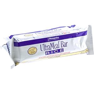 Metagenics, UltraMeal Bar Rice, Natural Vanilla Almond, 12 Bars